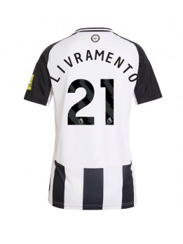 Billige Newcastle United Tino Livramento #21 Hjemmedrakt Dame 2024-25 Kortermet